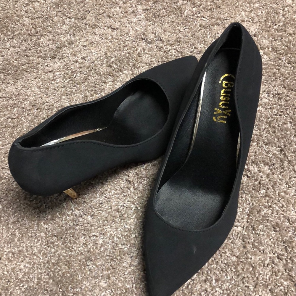 Black heels
